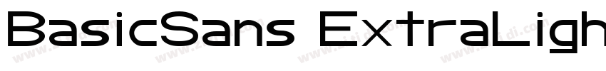 BasicSans ExtraLight字体转换